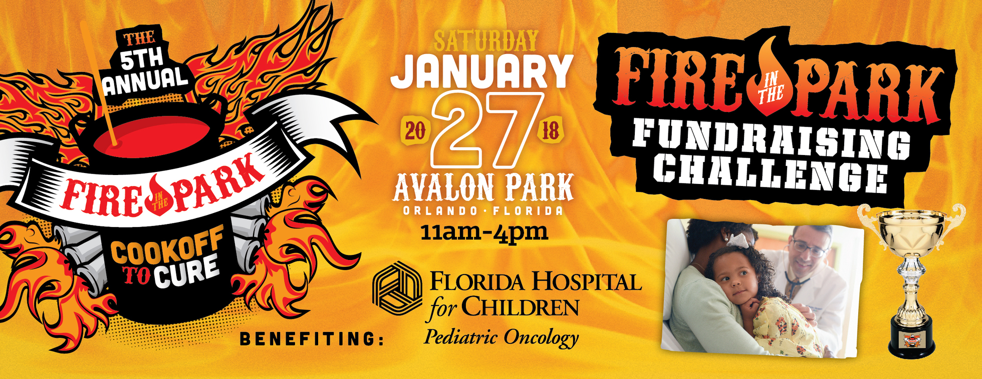 Fire In The Park Fundraising Challenge